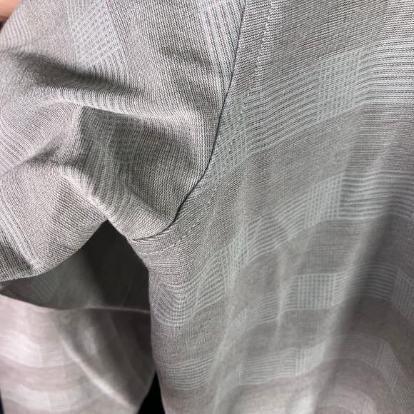 Sun Mountain Men’s Thermal Golf Pullover 1/4 Zip Gray Stripe XL Bulldog Logo - Picture 8 of 14